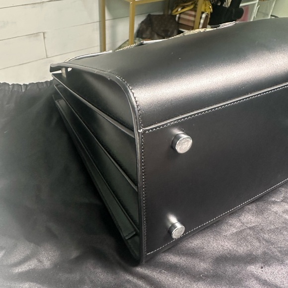 🚫SOLD 🚫 Saint Laurent Python Trimmed Sac De Jour Tote - Picture 15 of 15